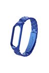 Xiaomi Mi Band 5 Kordon/kayış Paslanmaz Çelik Klipsli Metal Kordon Kayış