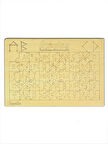Ahşap Alfabe Yapboz Puzzle