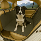 Beylini Evcil Hayvan Araba Koltuk Örtüsü Su Geçirmez Dayanıklı Hamak Tasarım Arka Koltuk Koruma Kılıfı Kaymaz Universal Kedi Köpek Araç Aksesuarları