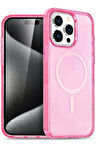 CPT50 iPhone 14 Pro Max Kılıf Star Magsafe Kapak - Pembe