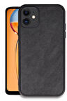CPT50 iPhone 11 Kılıf Aras Deri Kapak - Siyah