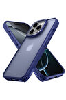 CPT50 iPhone 16 Pro Kılıf Elegant Kapak - Lacivert
