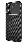 CPT50 Realme Note 60 Kılıf Auto Focus Karbon Kapak - Siyah