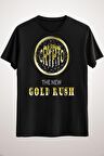 Unisex Siyah Cryptocurrency The New Gold Rush Logo. Classic T-shirt