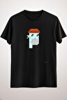 Unisex Siyah Cryptopunk #7523 Mask Virus Nft Classic Classic T-shirt