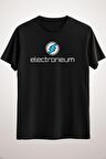 Unisex Siyah Electroneum Logo Essential T-shirt