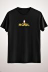 Unisex Siyah Hodl (dogecoin) Classic T-shirt