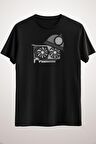 Unisex Siyah Litecoin Alt Mine Essential T-shirt