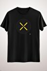 Unisex Siyah Npxs Pundix Classic T-shirt
