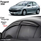 Peugeot 206 HB Mugen Cam Rüzgarlığı