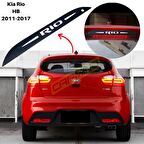 Kia Rio HB Karbon Arka Fren Stop Lambası Sticker 2011-2017