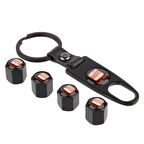 Seat Metal Sibop Kapağı Anahtarlık Seti