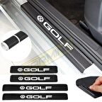 Vw Golf Karbon Kapı Eşiği Oto Sticker 4 Adet