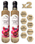 Collagen (Kolajen) Sirke Doğal Fermantasyon 500 ml - Katkısız İçilebilir x2 Adet