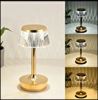 Cata Ct-8434 Rio Şarjlı Masa Lambası Tek Anahtarla 3 Renk