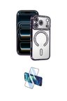 Apple Uyumlu iPhone  Pro Max Kılıf Zirve Doku Prime İkili Koruma Seti