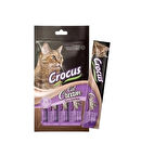 Crocus Somonlu ve Karidesli Sıvı Kedi Ödül Maması 15 gr x 4 Adet