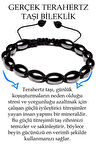 Sertifikalı Arpa Kesim Terahertz Taşı Bileklik