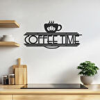 Caffe time modern Ahşap dekor tablo 