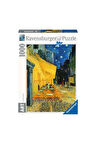 Erkek Çocuk Oyuncak 120000600 Van Gogh - Cafe Terrace at Night 1000 parça Ravensburger Puzzle Kız Ço