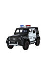 Erkek Çocuk Oyuncak XHD-B2433 -Vardem Çek Bırak Işıklı ve Sesli G Polis Metal Jeep 1:24 Kız Çocuk Eğ