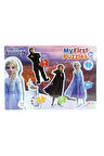 Kız Çocuk Oyuncak Erkek Çocuk Oyuncak KS Baby Puzzle Frozen My First Puzzle 4 in 1 Çerçevesiz Eğitic
