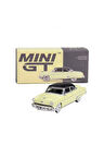 Erkek Çocuk Oyuncak Mini GT 1:64 Lincoln Capri 1954 Premier Yellow Kız Çocuk Eğitici Oyuncaklar