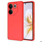 Tecno Tekno Camon 20 Pro 5G Kılıf Mara Lansman İçi Kadife Silikon Kapak