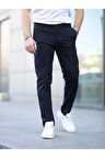 Slim Fit Chino Keten Pantolon