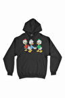 Bebek Ördekler Kapşonlu Sweatshirt Hoodie