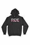 Ride Bike Bisikletçi Kapşonlu Sweatshirt Hoodie