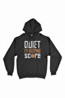 I Am Keeping Score Siyah Kapşonlu Sweatshirt Hoodie