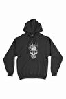 Kuru Kafa Prens Siyah Kapşonlu Sweatshirt Hoodie