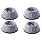 Çamaşır Makinesi Ayağı Titreşim Gürültü Hareket Önleyici Mobilya Yükseltici Ayak (4 Adet)