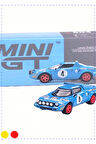 1 Adet Mini GT 1:64 Lancia Stratos Rally MonteCarlo Winner Erkek Kız Cocuk Egitici Oyuncaklar
