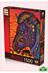 1 Adet KS The Zebra 1500 Parça Puzzle Kız Oyuncakları Erkek Cocuk Egitici Montessori Oyuncaklar