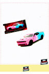 1:24 Jada Pink Slips 2015 Dodge Challenger Kız Erkek Çocuk Oyuncakları Eğitici Oyuncaklar