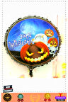 Happy Halloween Balkabağı Folyo Balon 18 Inç Kız Erkek Çocuk Oyuncakları Eğitici Oyuncaklar