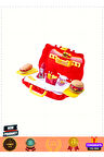 564 BY Toys, BBQ-Hamburger Seti Valiz / +36 ay 1 Gram Kız Erkek Çocuk Oyuncakları Eğitici Oyuncaklar