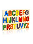 Ahşap Alfabe Bultak Yapboz Puzzle Eğitici Öğretici
