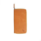 KARALI Crazy Deri Camel Cüzdan