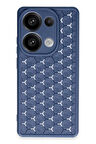 Xiaomi Redmi Note 13 Pro 5G Kılıf Petek Silikon Kapak - Lacivert