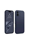 iPhone 16 Plus Kılıf First Silikon - Lacivert