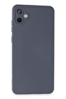 Samsung Galaxy A05 Kılıf Nano içi Kadife Silikon - Gri