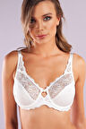 Germa Wire Lace Bra,ekru Konforlu Ve Şık Sütyen
