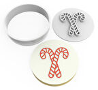 Kurabiye Kesici ve Damga Set - Baston Şeker