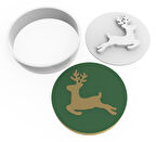 Kurabiye Kesici ve Damga Set - Geyik