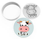 Kurabiye Kesici ve Damga Set - İnek