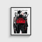 Django Unchained (2012) Film Posteri Tablo Çerçeveli Poster Duvar Dekorasyonu