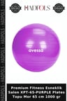 Premium Fitness Esneklik Salon XPT-65-PURPLE Plates Topu Mor 65 cm 1000 gr